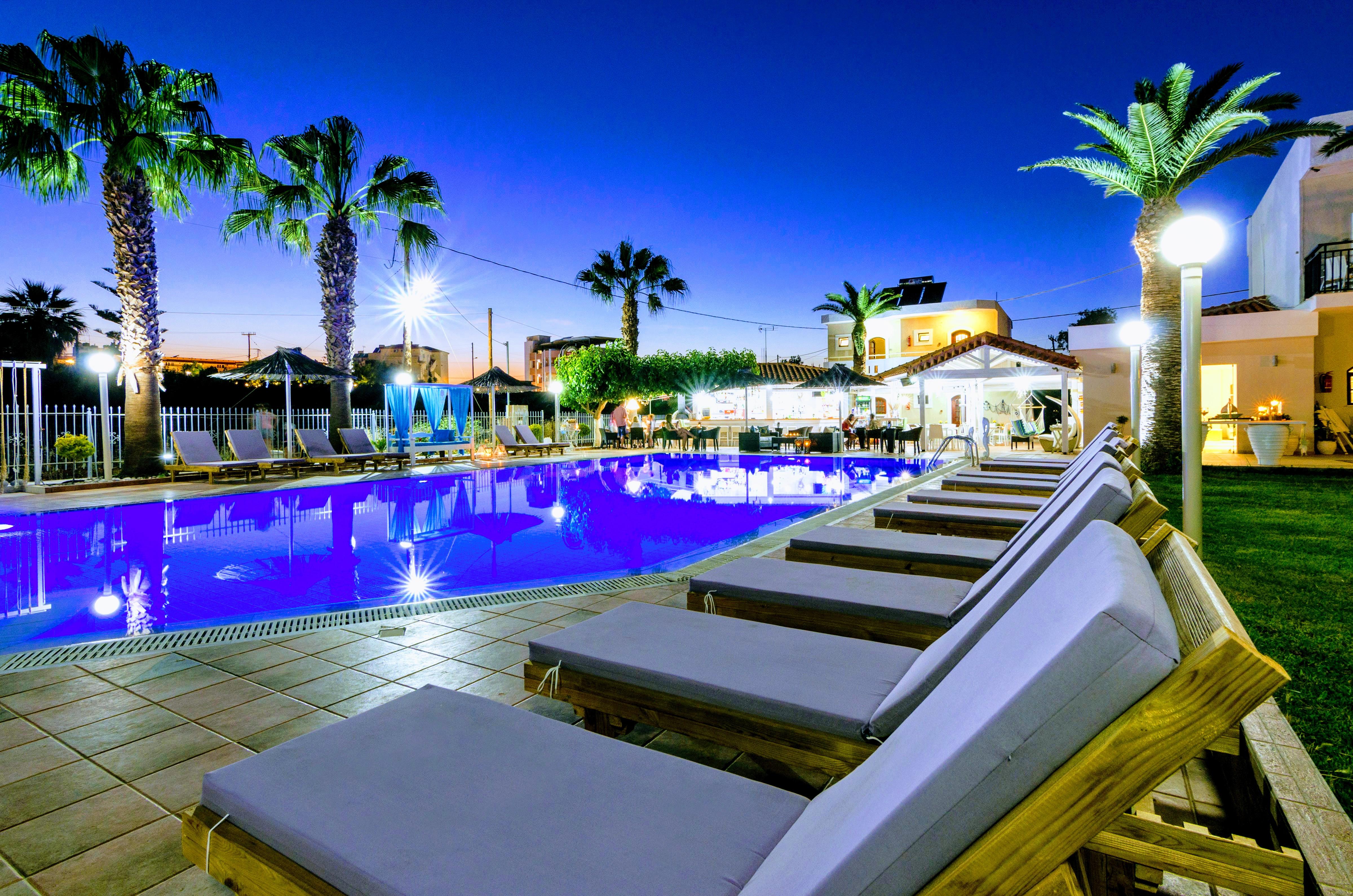 Отель Stelios Gardens Малиа Экстерьер фото